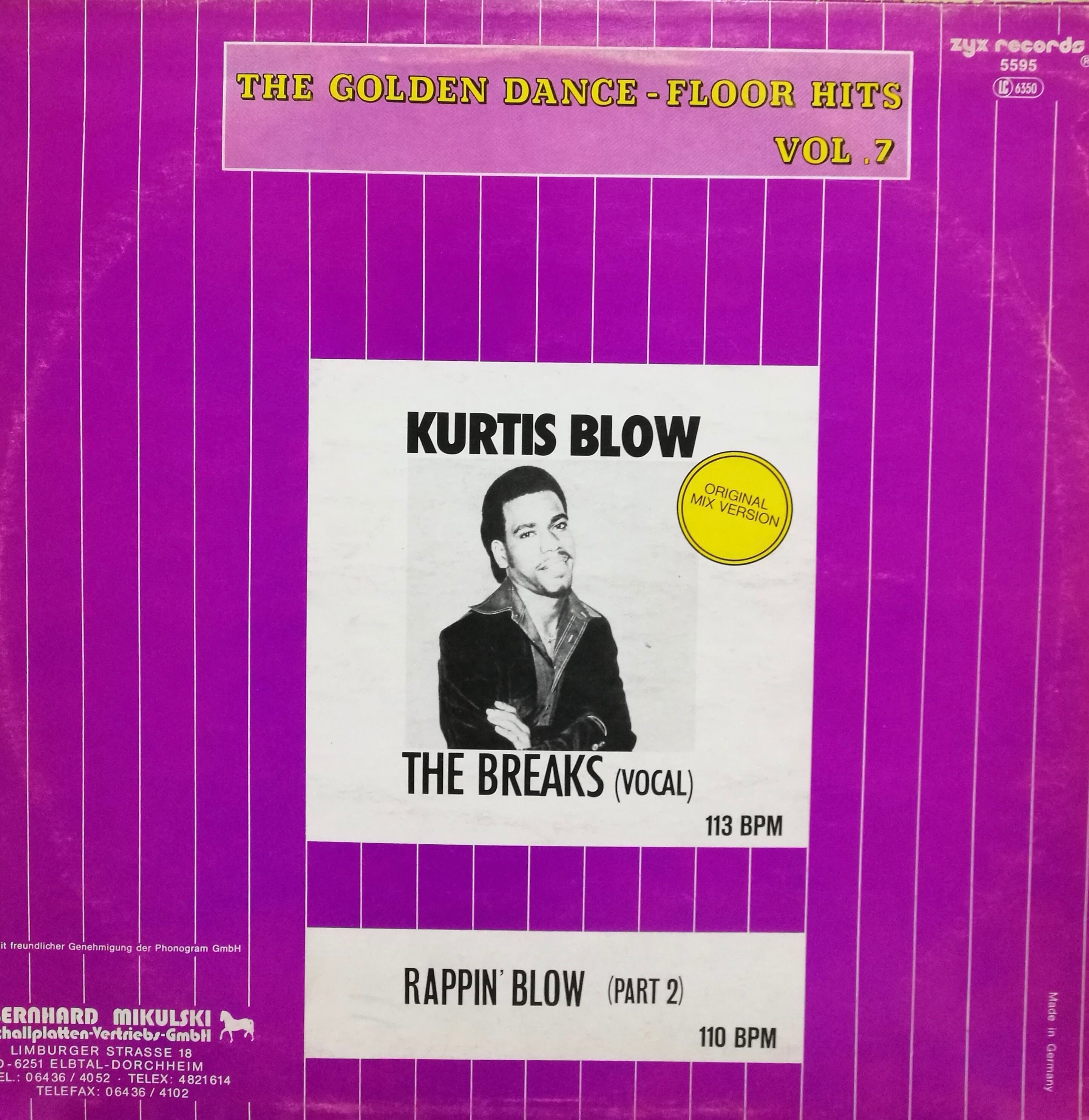 Kurtis Blow: Back By Popular Demand: CD – Mint Underground